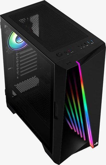 Aerocool Mirage ARGB Case, Midi Tower - Thumbnail 3