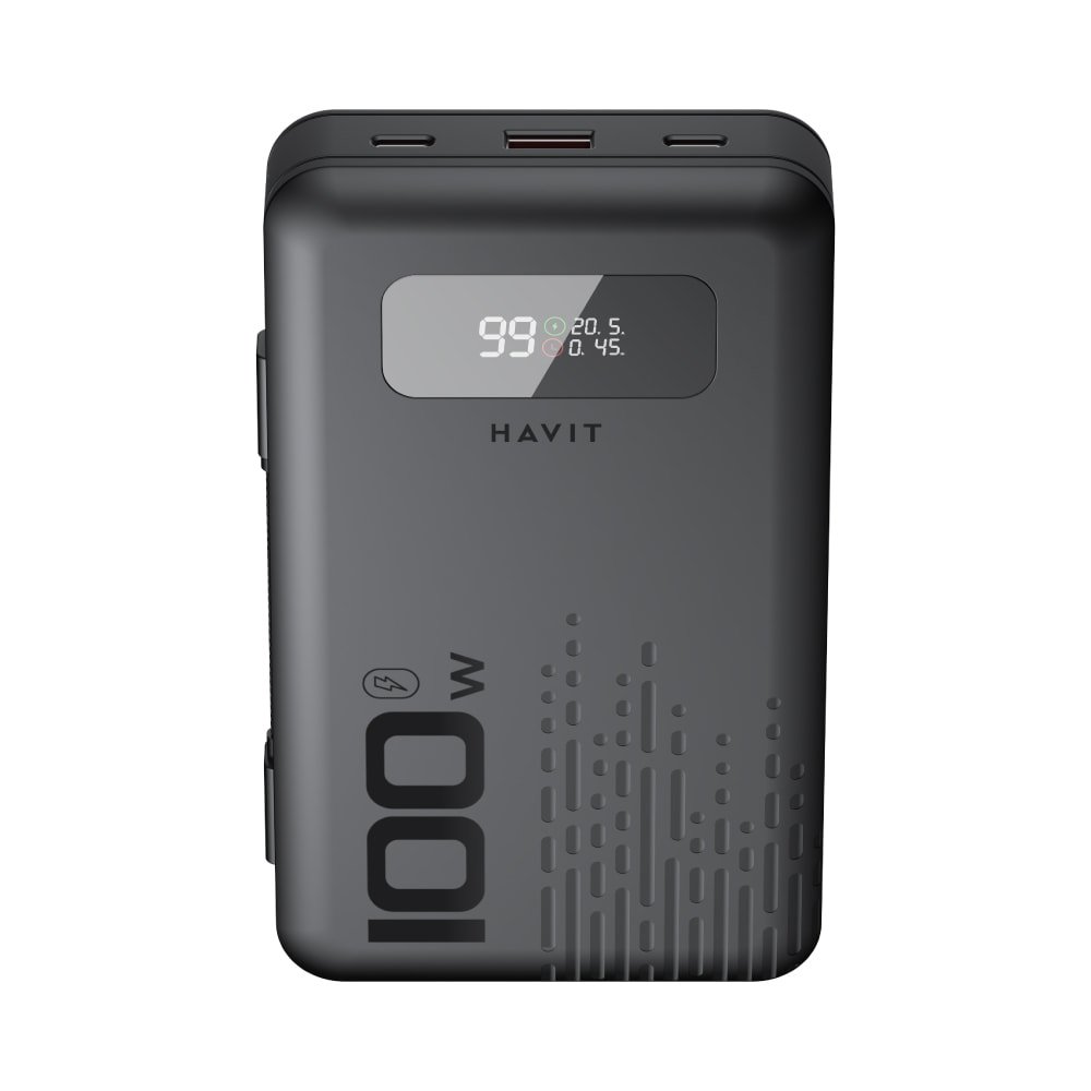 Havit PB5212 Power Bank, 100W, 20000mAh - Thumbnail 2