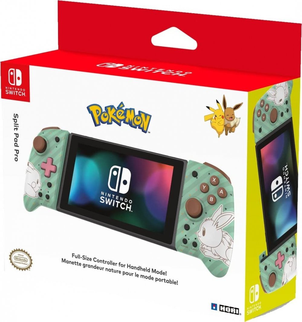 HORI Split Compact Controller, Green, Wired, Pikachu & Mimigma - Thumbnail 2
