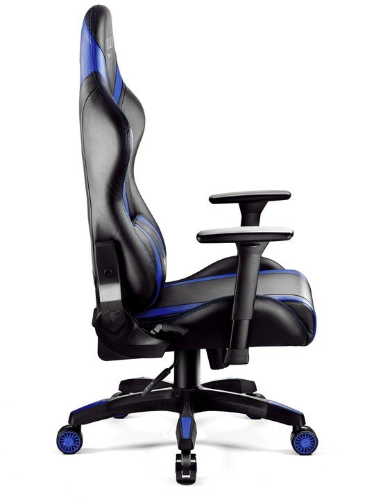 Diablo Chairs X-Horn 2.0 Chair, Black / Blue - Thumbnail 4