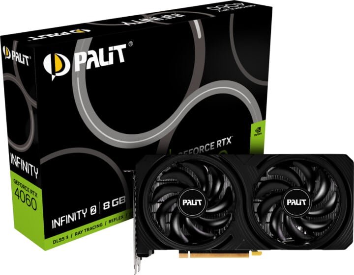 Palit GeForce RTX 4060 Infinity 2 8GB GDDR6 Graphics Card - Thumbnail 8