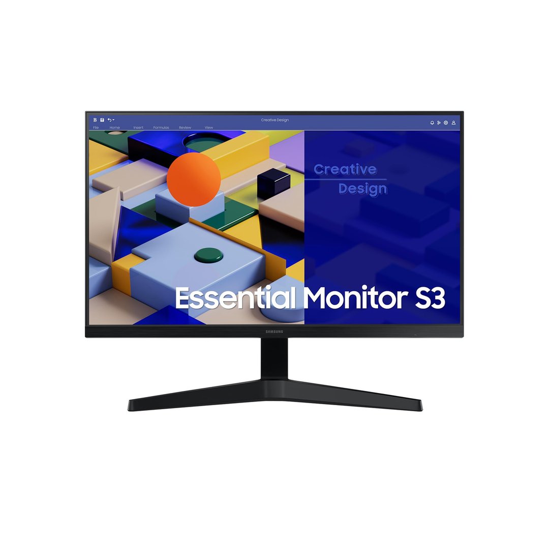 Samsung LS27C310EAUXEN Monitor, 27" Full HD 75Hz, Black - Image 1