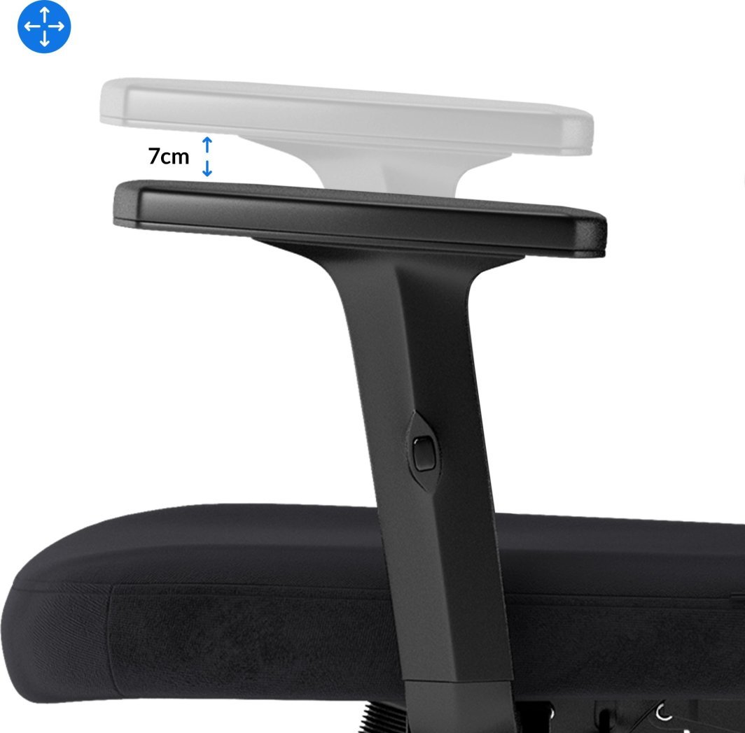 SENSE7 Veno Chair, Black - Thumbnail 6