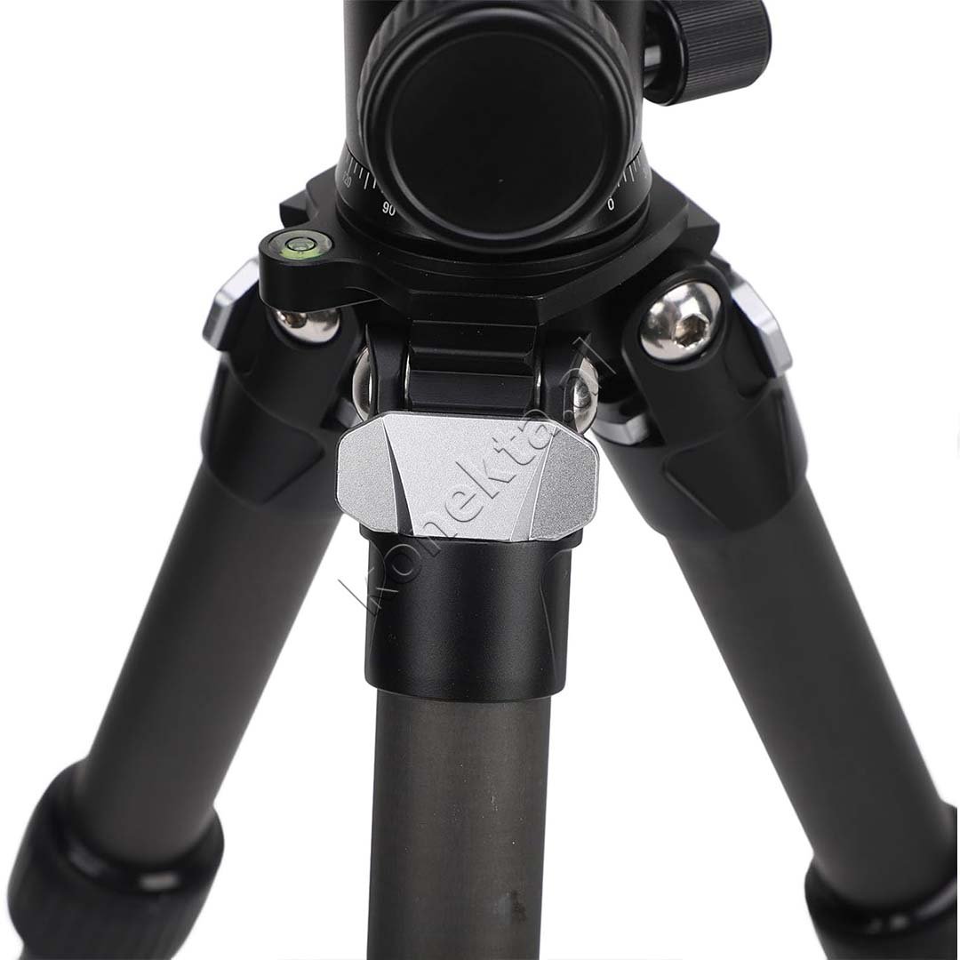 tjetertjeter Profesional Tripod, Fibra Karboni, 1/4" Video - Thumbnail 7