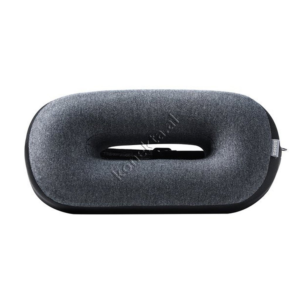 Baseus Multifunctional Neck Pillow, Black, 155x310x100mm - Thumbnail 3
