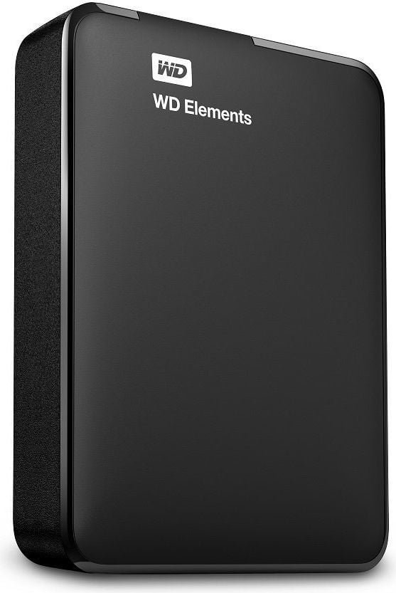 Western Digital HDD Elements Portable Hard Disk, 2 TB, Black - Image 1
