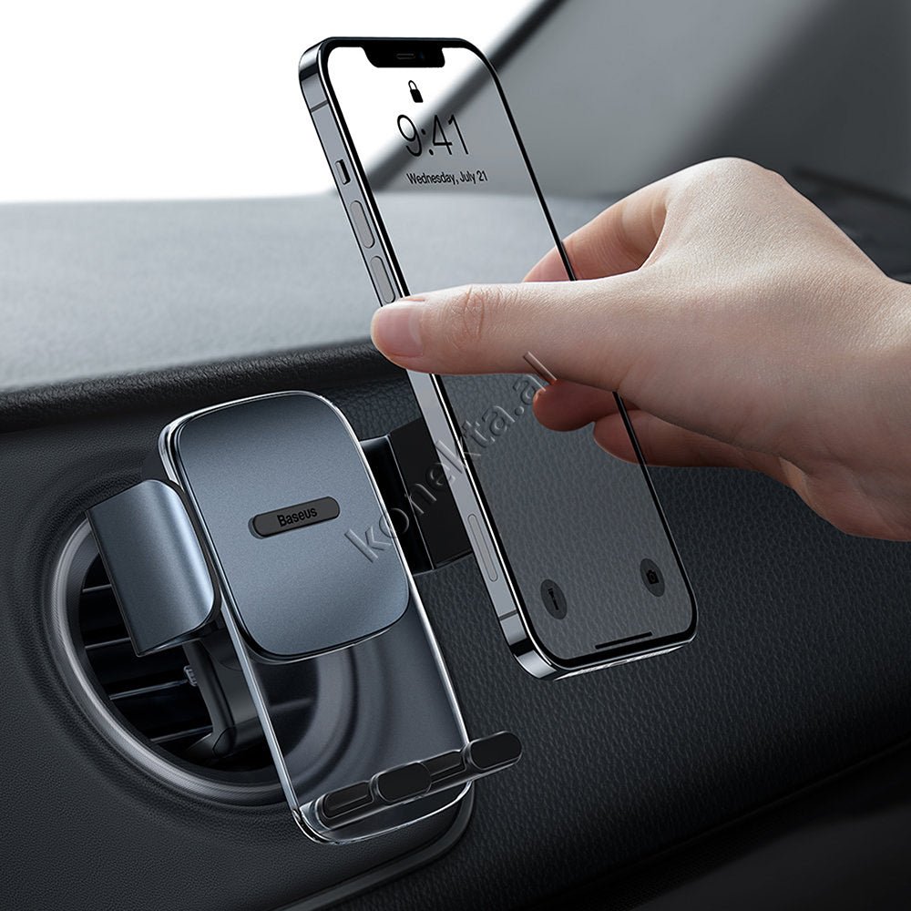Baseus Car Phone Holder, Black - Thumbnail 32