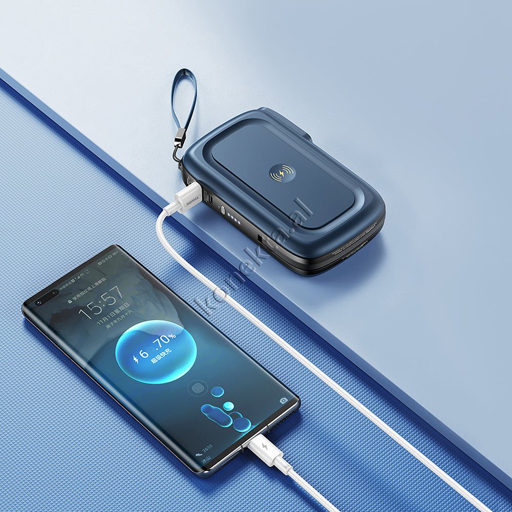 REMAX 10000mAh External Battery, Black - Thumbnail 4