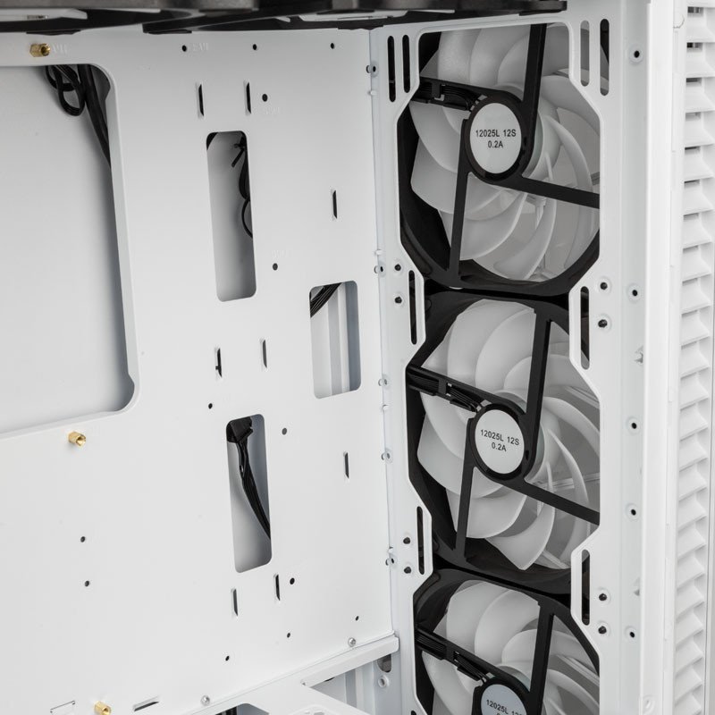 Kolink Observatory HF Glass ARGB Case, White, Midi Tower - Thumbnail 8