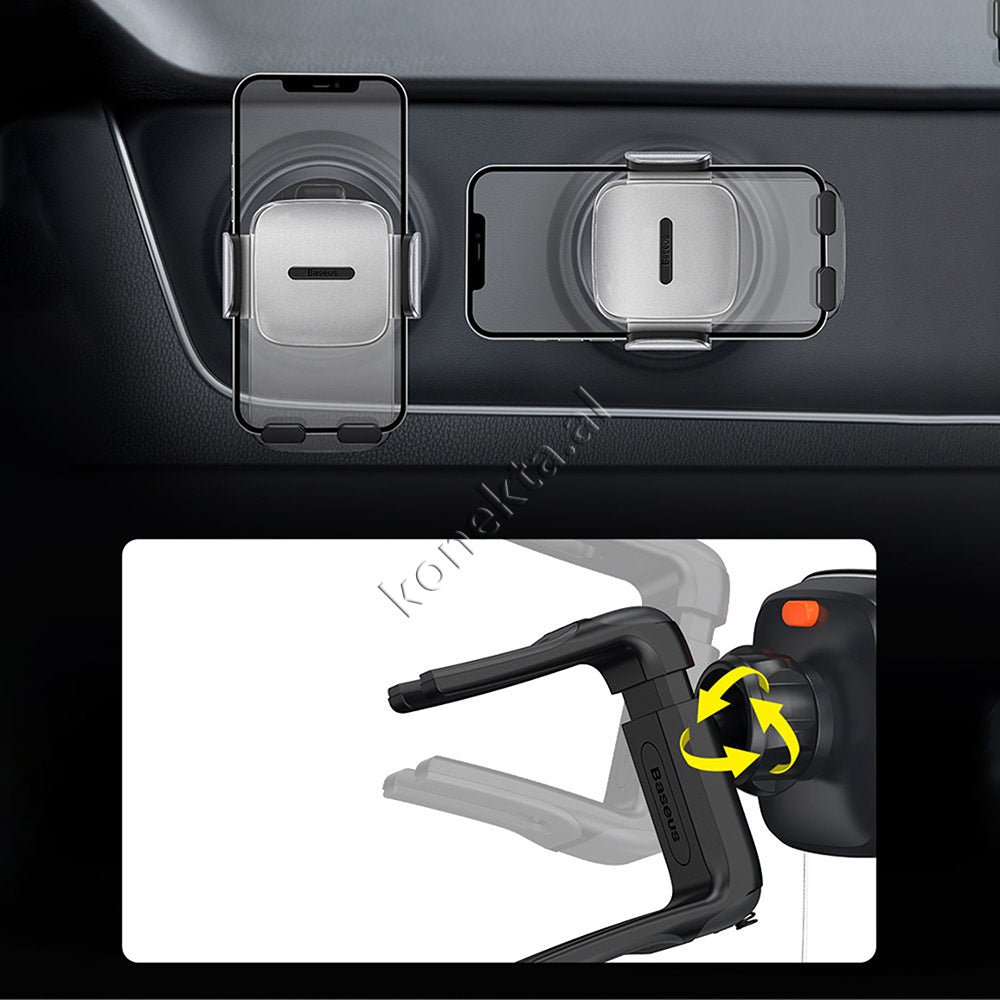 Baseus Car Phone Holder, Black - Thumbnail 34
