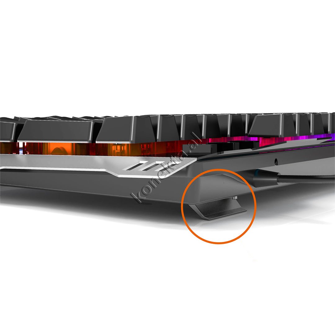 Moxom Gaming Keyboard with LED Lights - Thumbnail 5