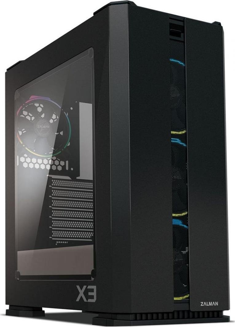 Zalman X3 TG RGB Case, Midi Tower - Image 1