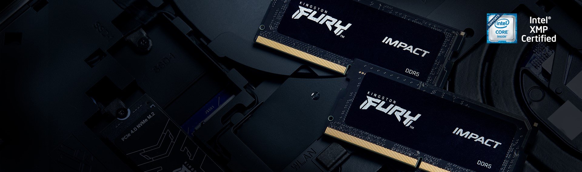 Kingston FURY Impact Memory 16GB DDR5, 4800MT/s, SODIMM CL38, Black - Thumbnail 13