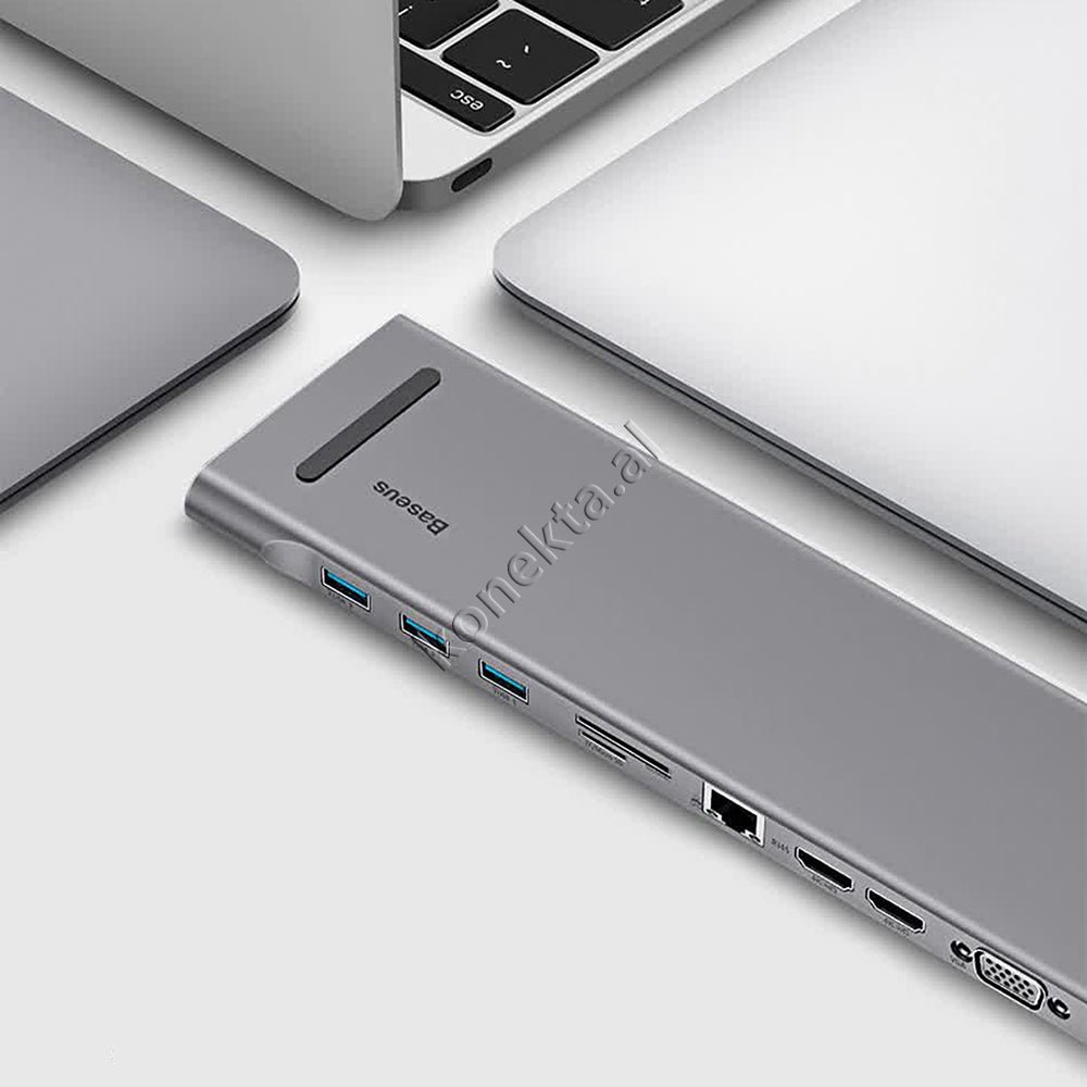 Baseus Laptop Adapter 11 in 1 Type-C - Thumbnail 9