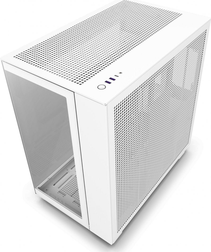 NZXT H9 Flow Case, White - Thumbnail 2