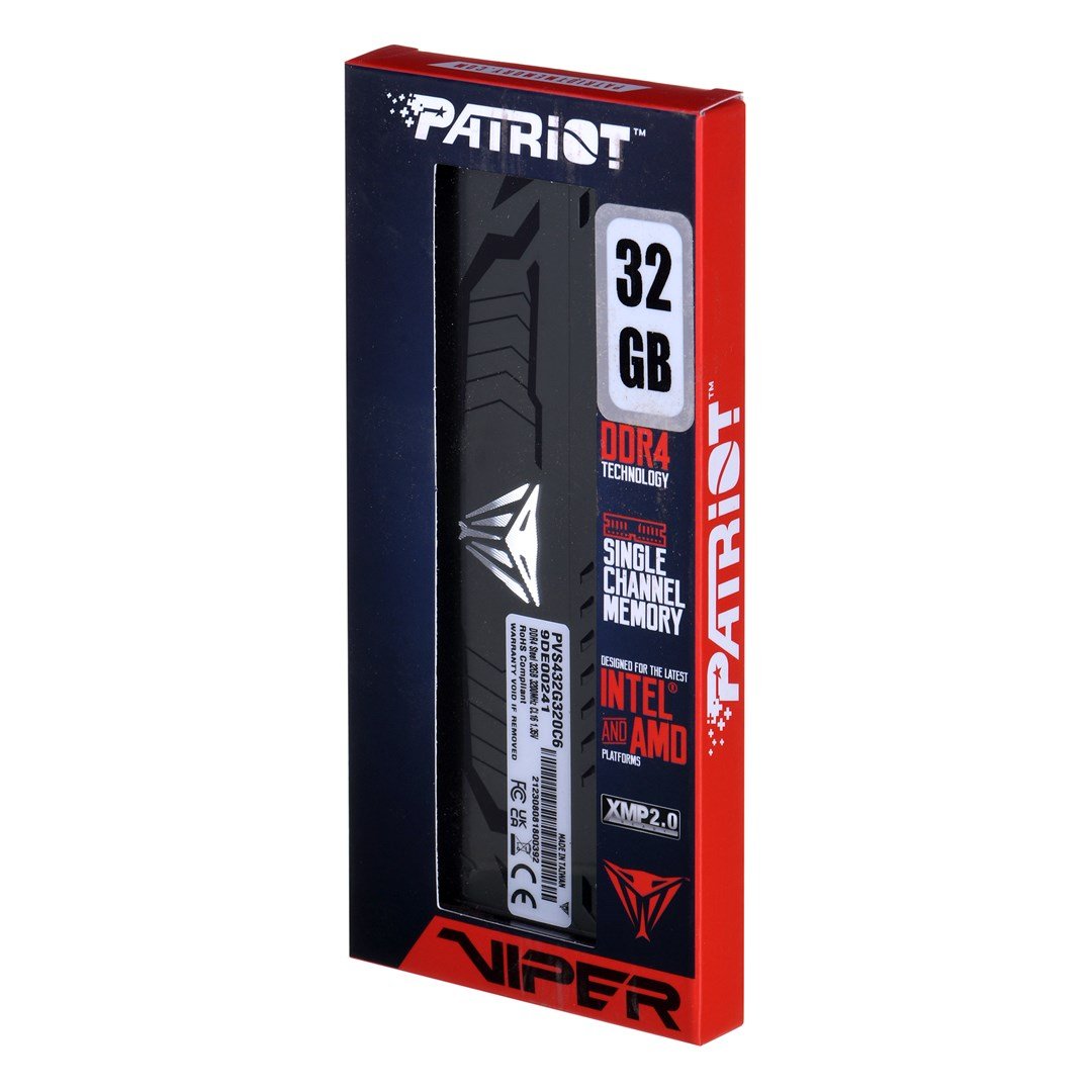 Patriot Viper Steel RAM 32 GB DDR4 3200 MHz - Thumbnail 4