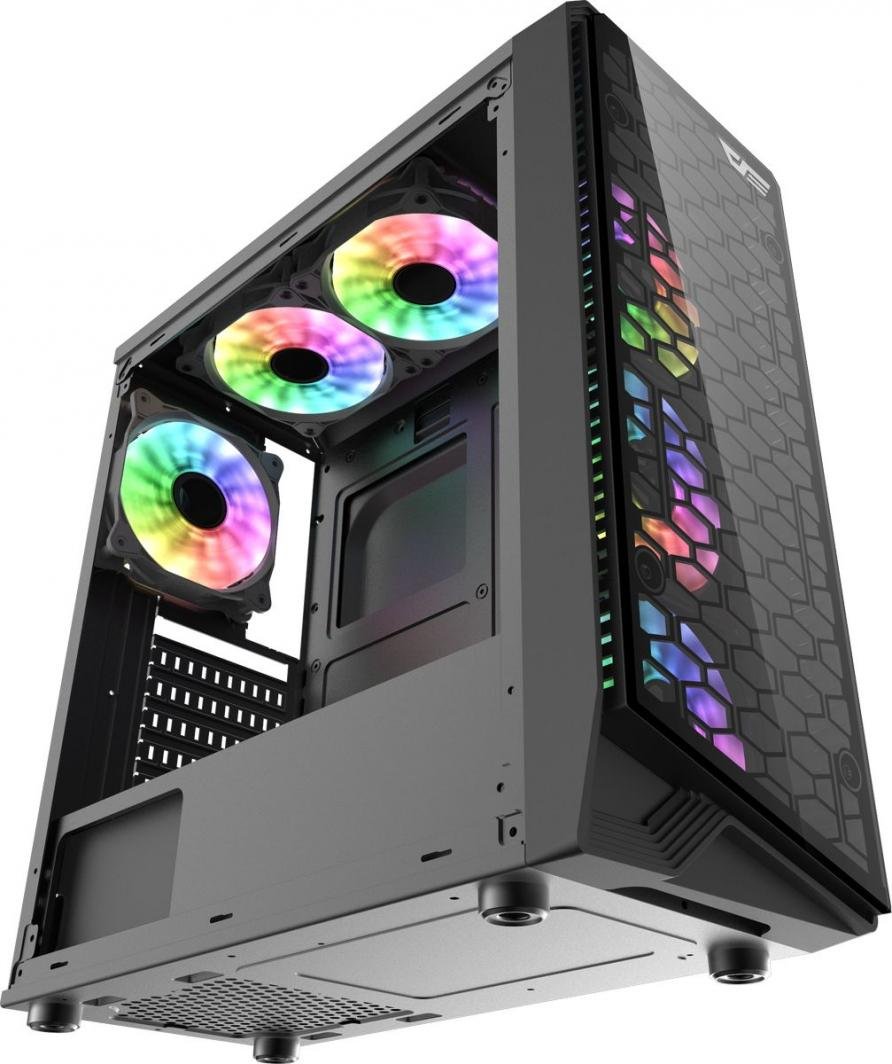 Darkflash Water Square 5 Case, Midi Tower - Thumbnail 4