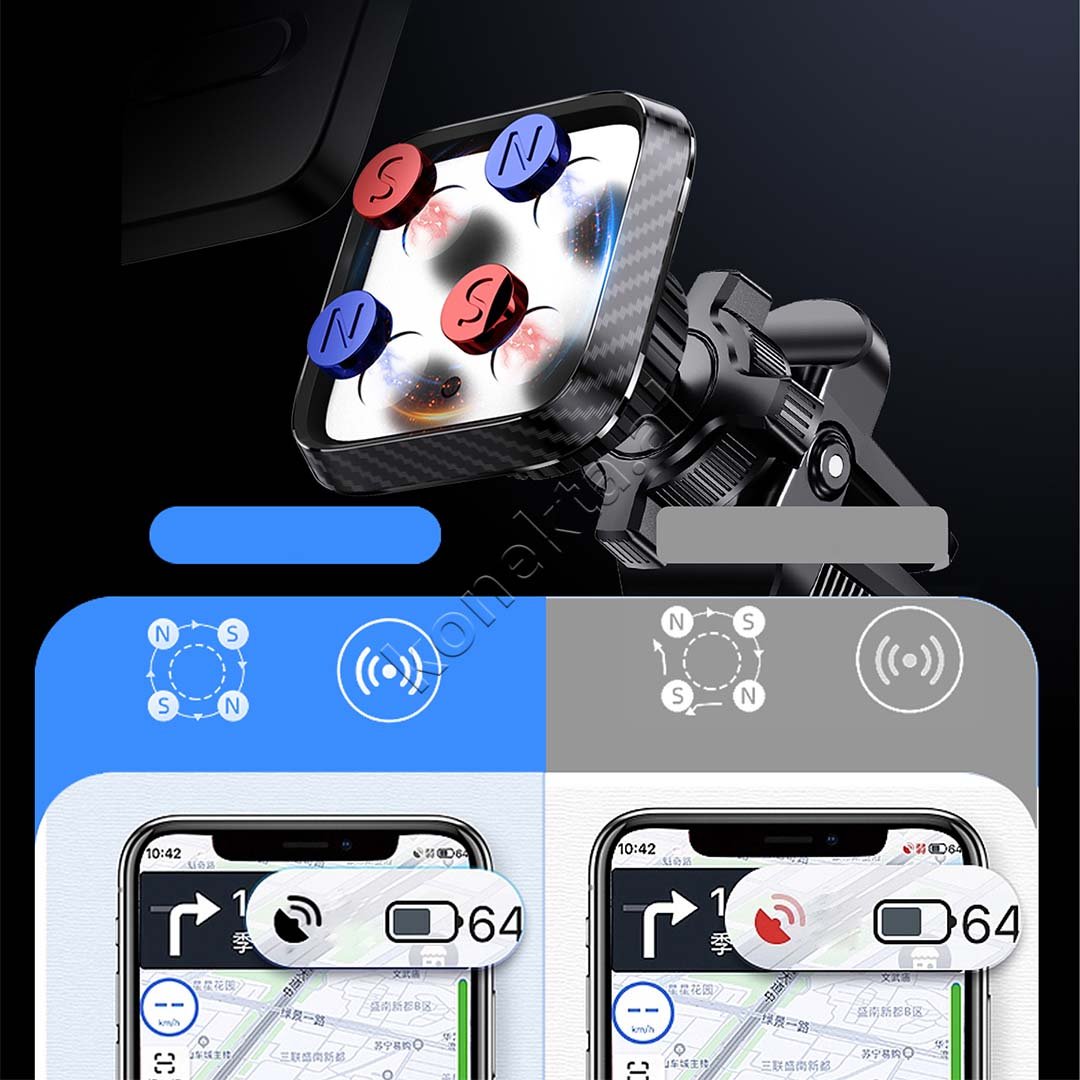 Choetech Phone Holder with Magnet for Car - Thumbnail 9