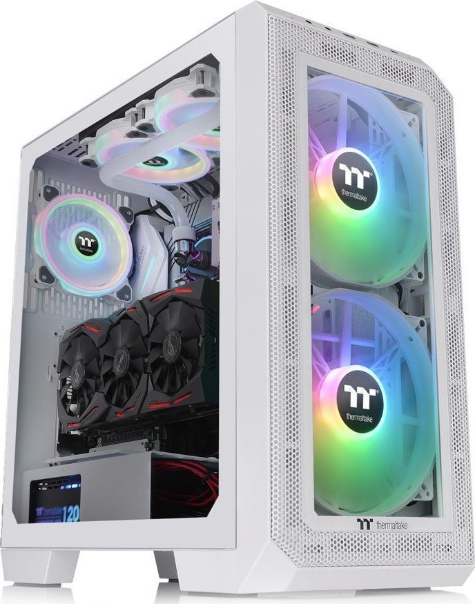 Thermaltake View 300 MX Snow Case, Midi Tower - Thumbnail 7