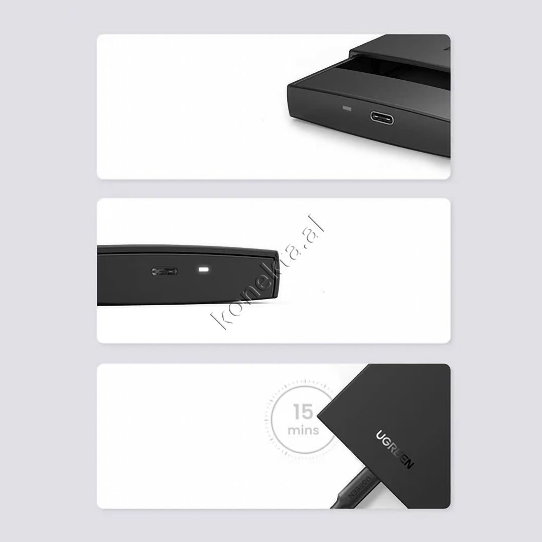 UGreen Hard Disk Enclosure 2.5" USB-C - Thumbnail 4