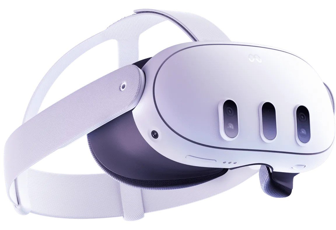 Meta Quest 3 VR Headset, 512GB, Touch Plus, White - Thumbnail 2