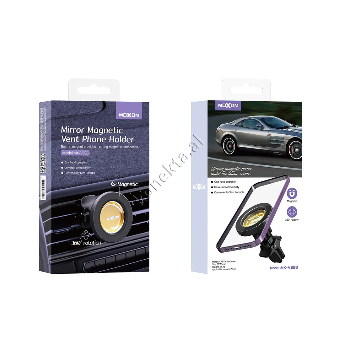 Moxom Car Phone Holder, Black - Thumbnail 2