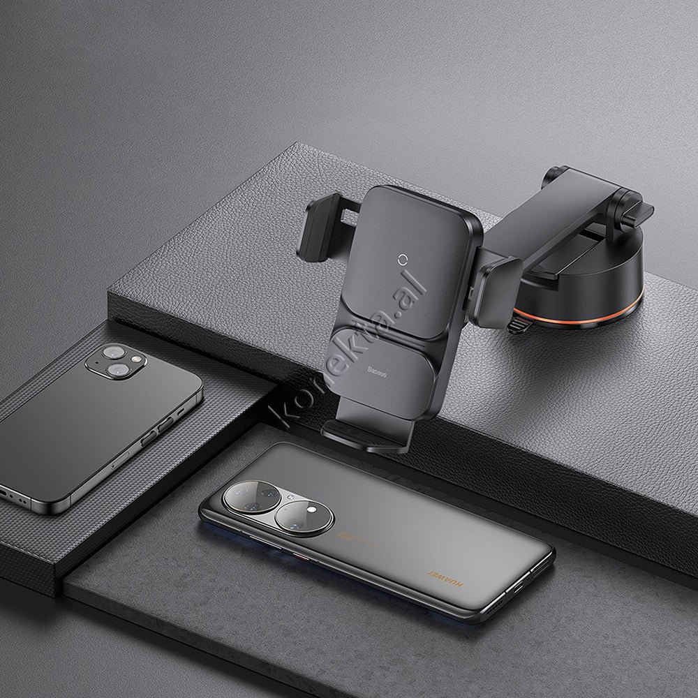 Baseus Mbajtese Celulari Per Makine Me Karikim Wireless, E Zeze - Thumbnail 25