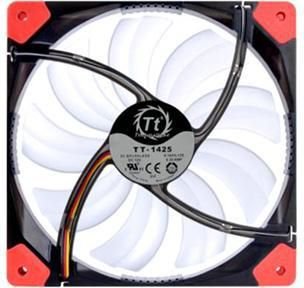 Thermaltake Luna 14 LED Cooler, 140 mm, Red - Thumbnail 3