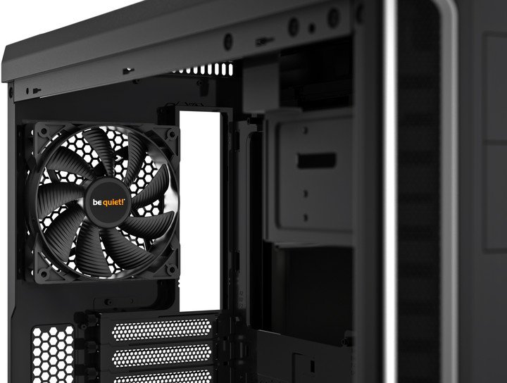 Be quiet! Pure Base 600 Case, Black / Silver - Thumbnail 5