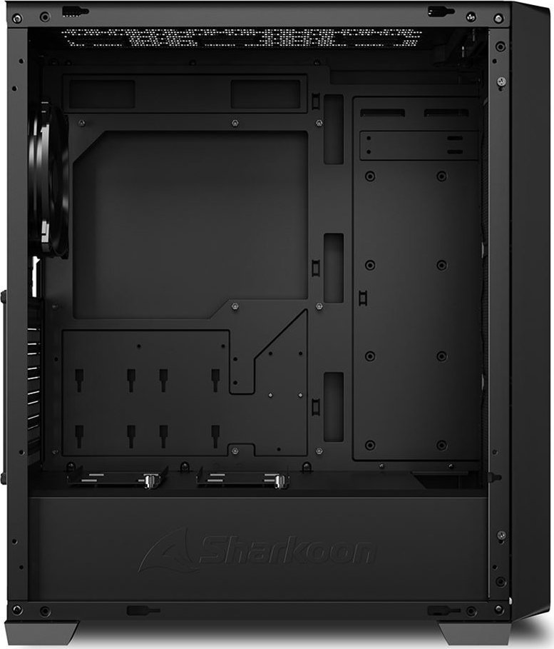Sharkoon VS8 Case, Black, Midi Tower - Thumbnail 5