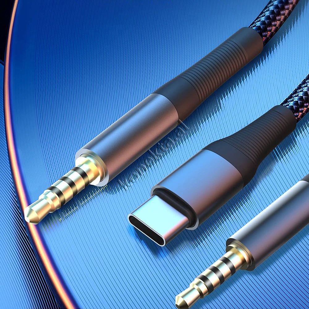 XO Lightning + Aux 3.5mm Cable, 1m - Thumbnail 6