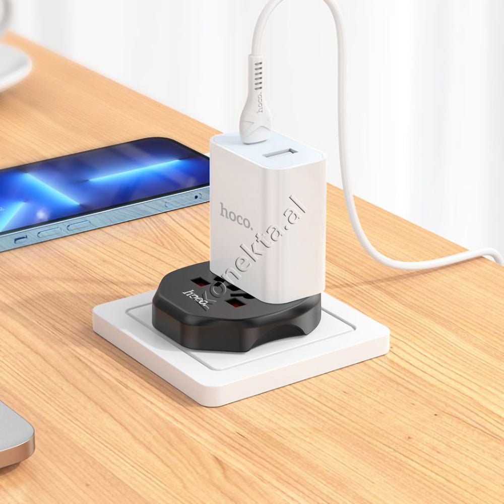 HOCO Adaptor, Black - Thumbnail 3