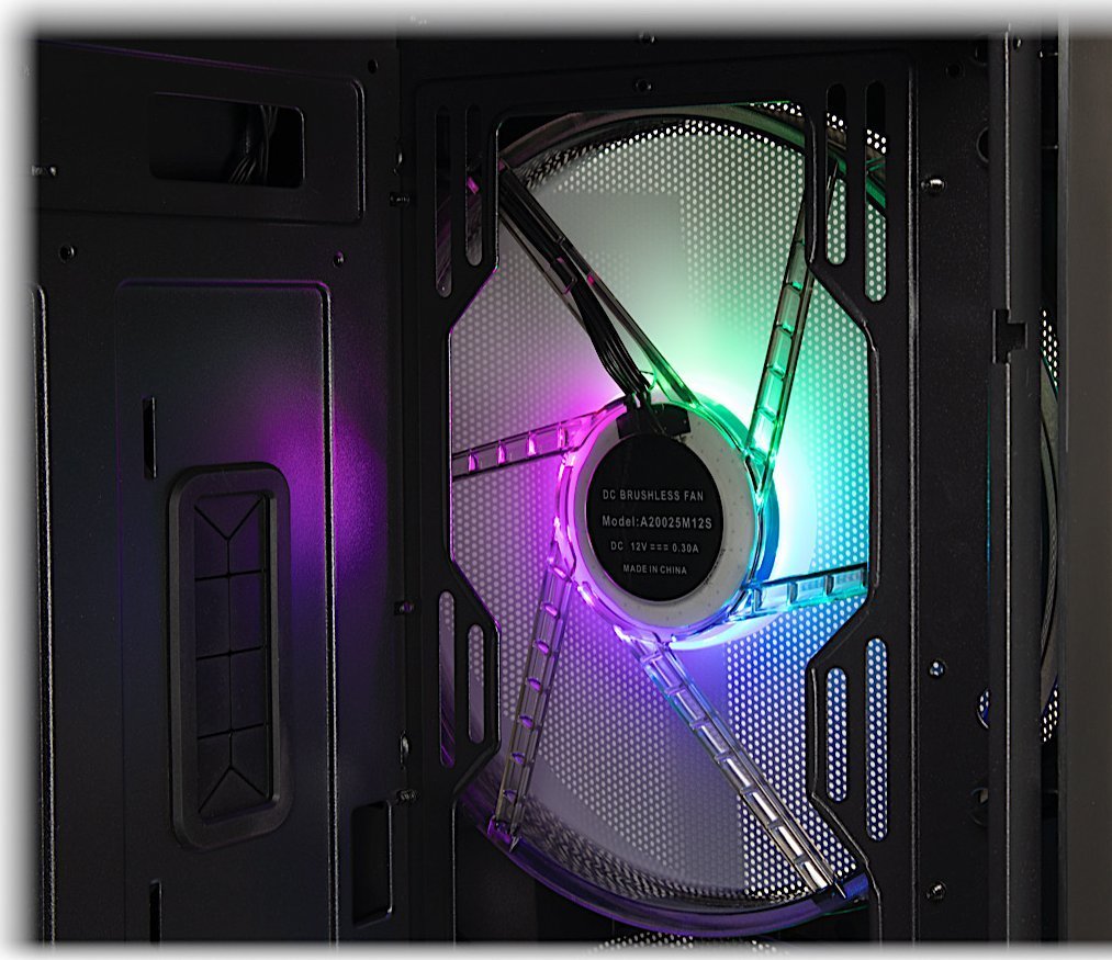 Inter-Tech IT-3503 Airstream Case, ARGB, Midi Tower - Thumbnail 11
