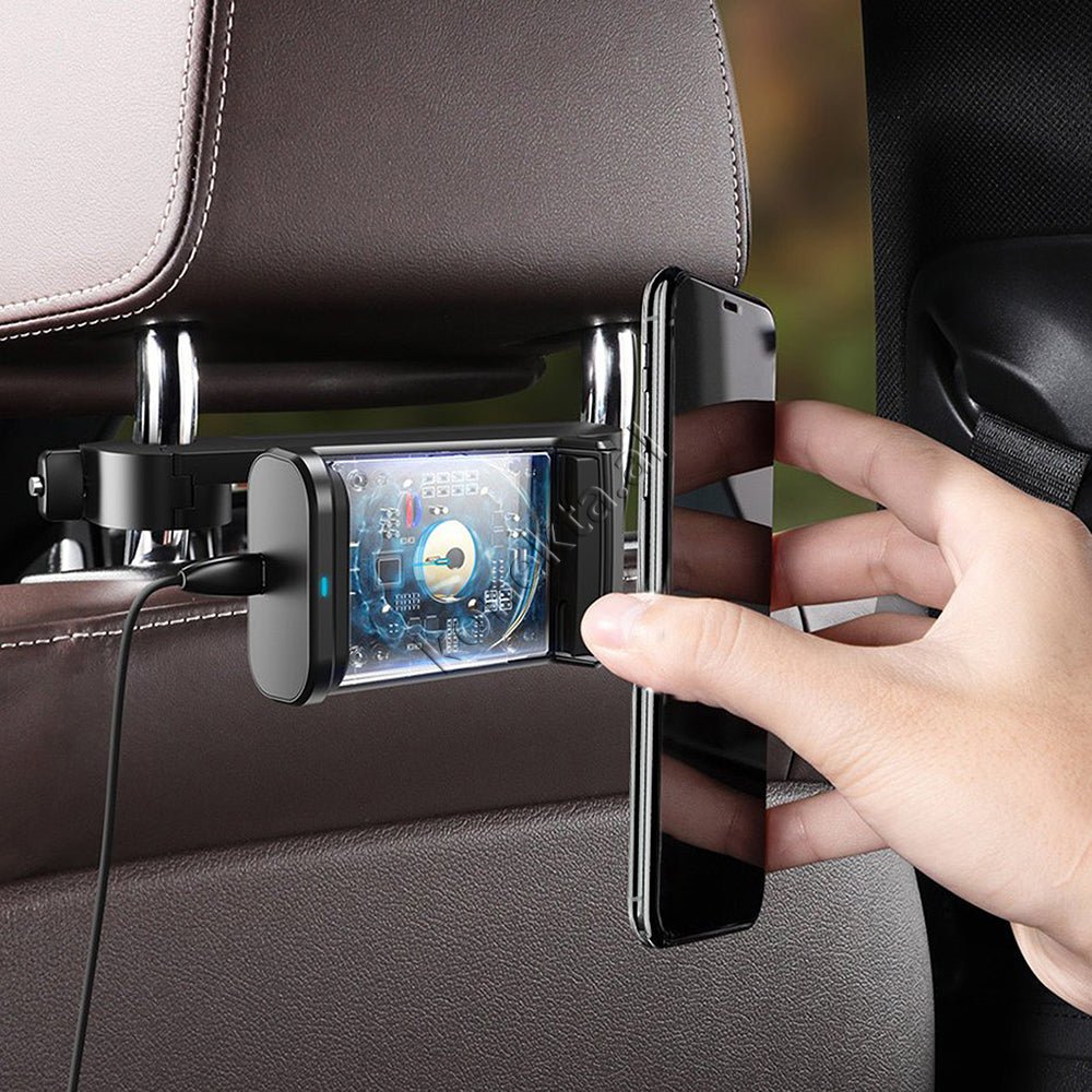 Baseus Wireless Charger Car Phone Holder, 15W - Thumbnail 8
