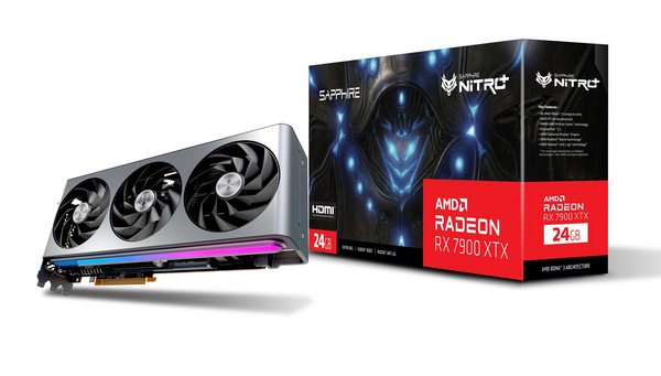 Sapphire Nitro+ Radeon RX 7900 XTX Vapor-X 24GB GDDR6 Graphics Card - Thumbnail 8