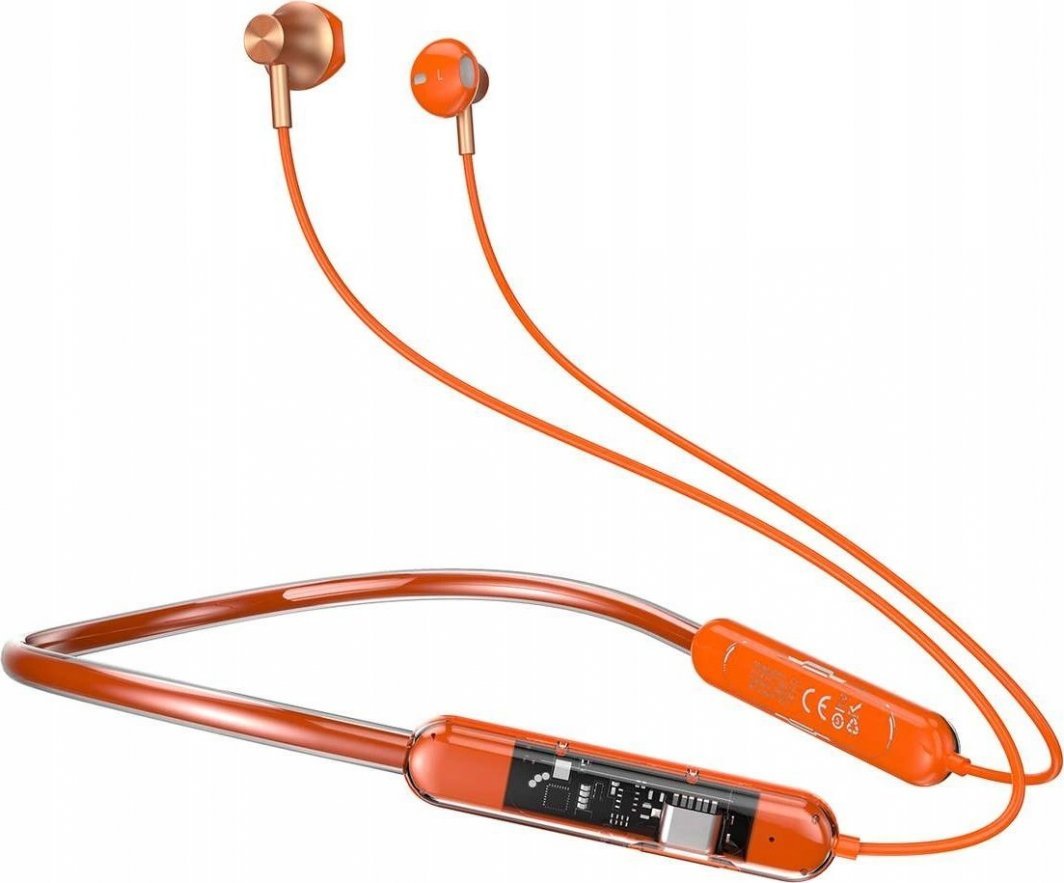 Dudao U5Pro+ Earbuds, Orange - Image 1