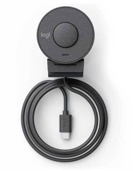 Logitech Brio 300 Webcam, Grey - Thumbnail 6