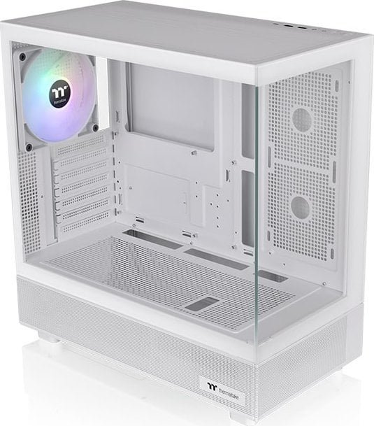 Thermaltake View 270 TG ARGB Case, White, Midi Tower - Thumbnail 5