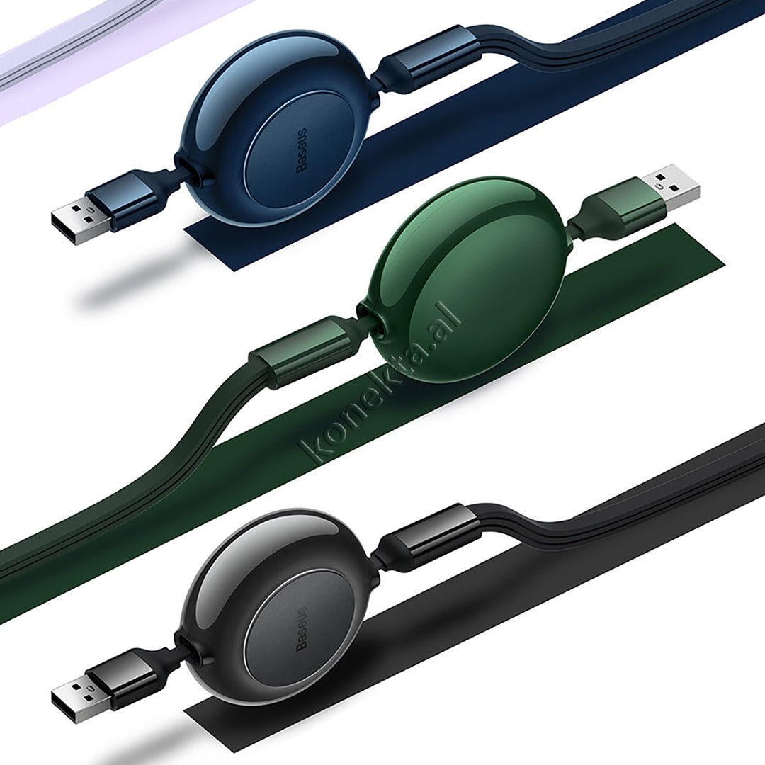 Baseus 3 in 1 Charging Cable, Type-C / Lightning / Micro, 66W, 1.1m - Thumbnail 9