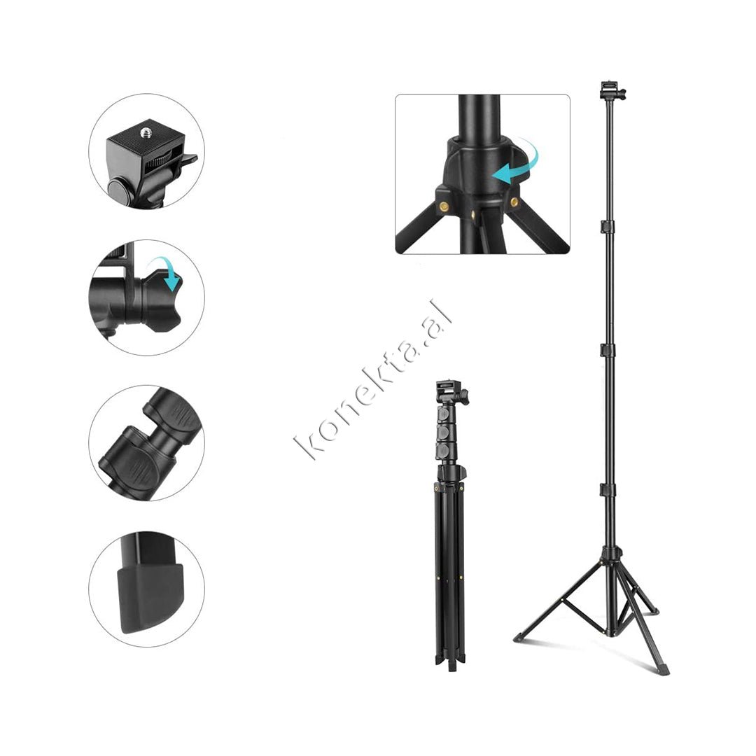 Jmary Tripod Profesional, Alumin & ABS, 175cm - Thumbnail 7