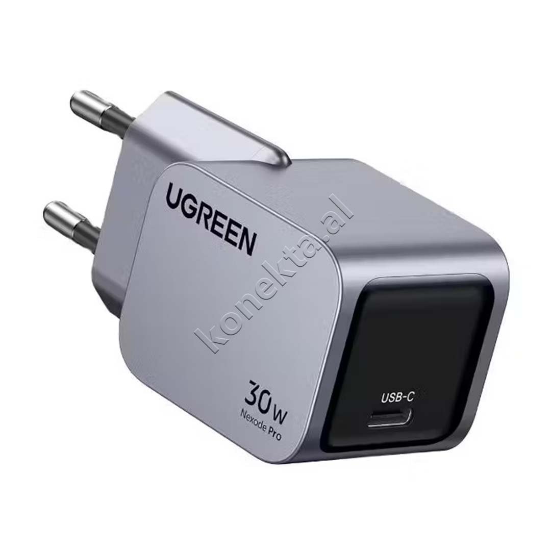 UGreen Nexode Pro 30W Charger, Grey, USB-C Port - Thumbnail 3