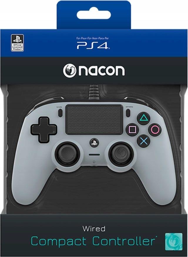 Nacon Compact Controller, Wired, Grey - Thumbnail 10