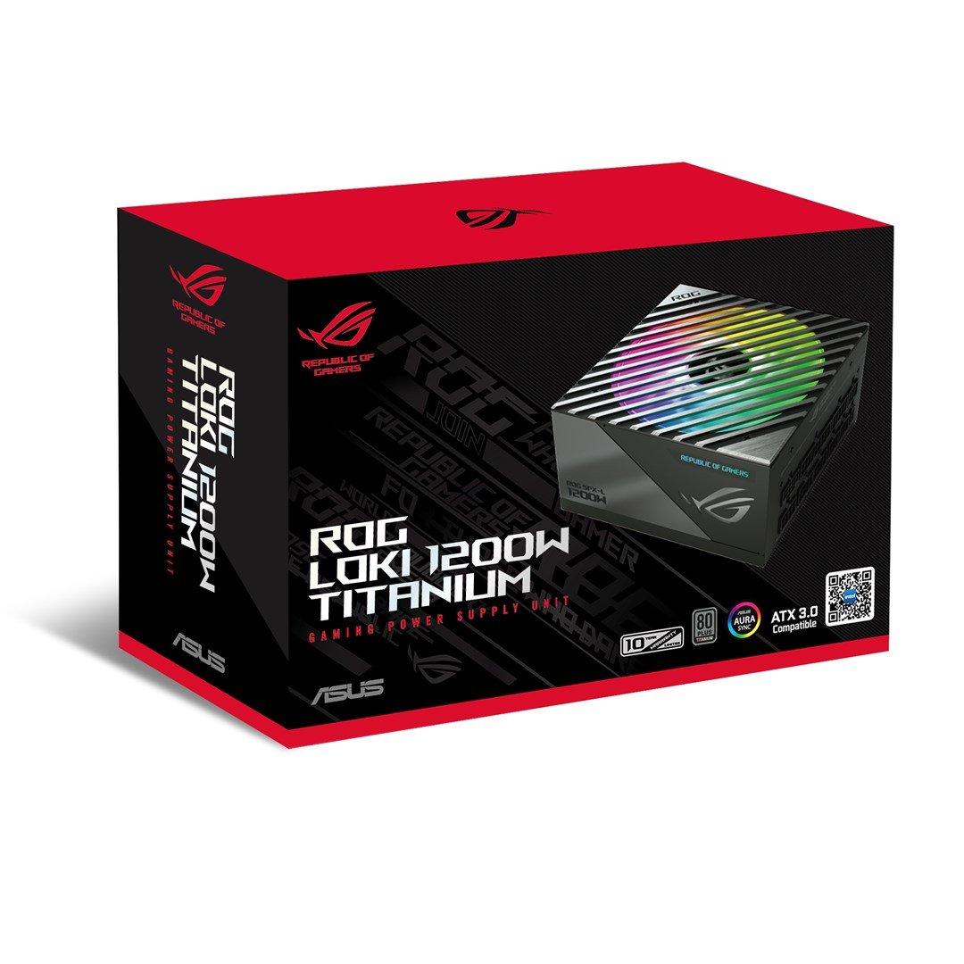 Asus ROG Loki SFX-L Titanium Power Supply, 1200W - Thumbnail 7