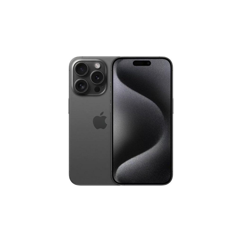 Apple iPhone 15 Pro, 128GB, Black Titanium, Used - Image 1