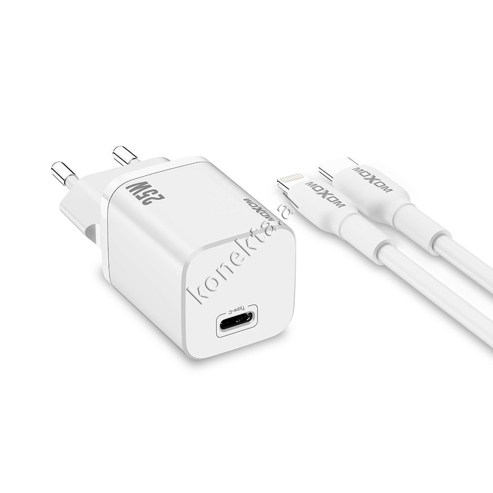 Moxom 25W Charger, White - Image 1