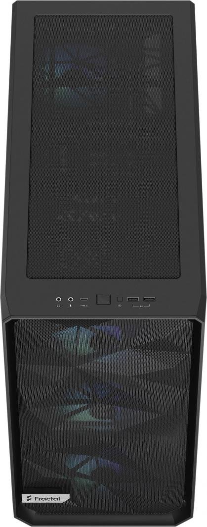 Fractal Design Meshify 2 RGB TG Light Tint Case, Midi Tower - Thumbnail 7
