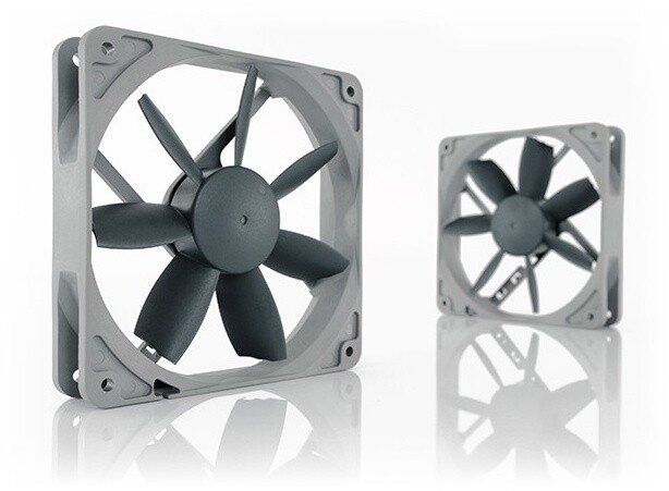 Noctua NF-S12B redux-1200 PWM Cooler, 120 mm, Grey - Thumbnail 3
