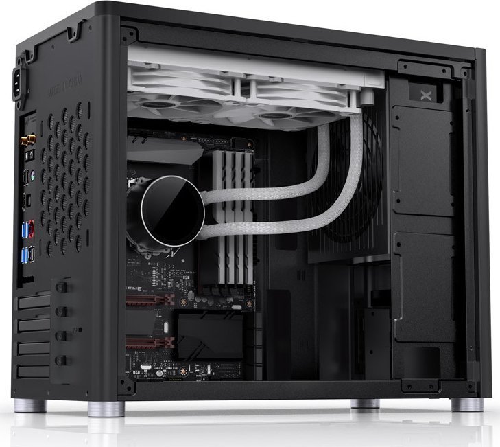 Jonsbo D30 Case, Black, Micro Tower - Thumbnail 8