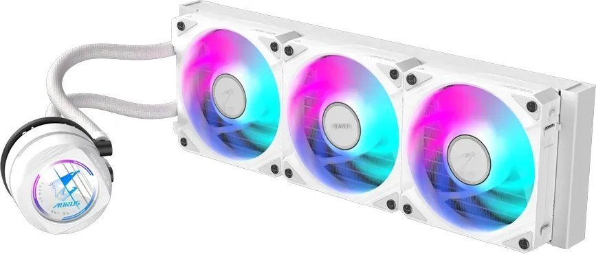 Gigabyte Aorus WaterForce II 360 Ice Cooler, White - Image 1