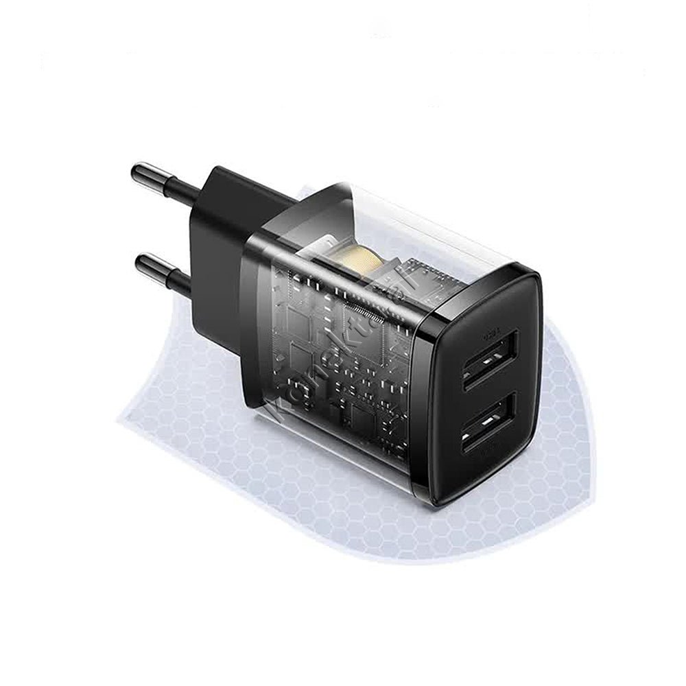 Baseus Adaptor Karikimi 10.5W Me 2 Porta USB - Thumbnail 11